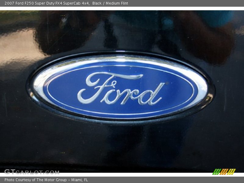 Black / Medium Flint 2007 Ford F250 Super Duty FX4 SuperCab 4x4
