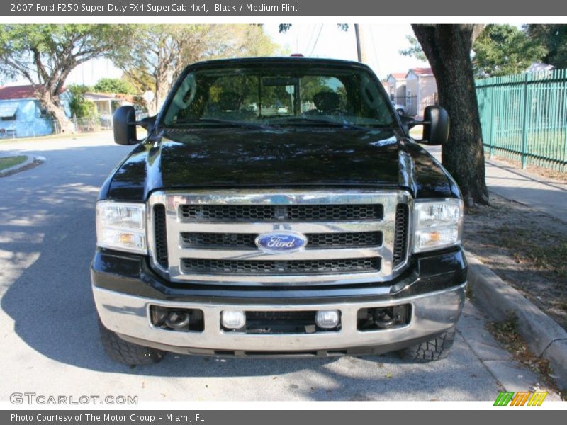 Black / Medium Flint 2007 Ford F250 Super Duty FX4 SuperCab 4x4