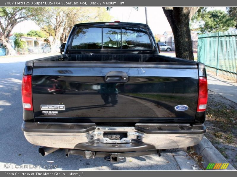 Black / Medium Flint 2007 Ford F250 Super Duty FX4 SuperCab 4x4