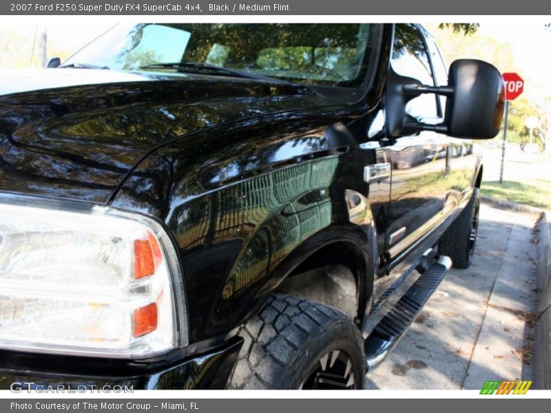 Black / Medium Flint 2007 Ford F250 Super Duty FX4 SuperCab 4x4