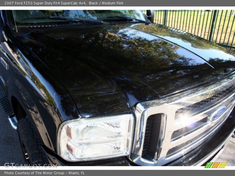 Black / Medium Flint 2007 Ford F250 Super Duty FX4 SuperCab 4x4