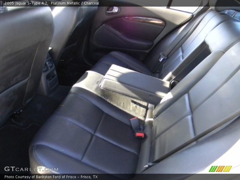 Platinum Metallic / Charcoal 2005 Jaguar S-Type 4.2