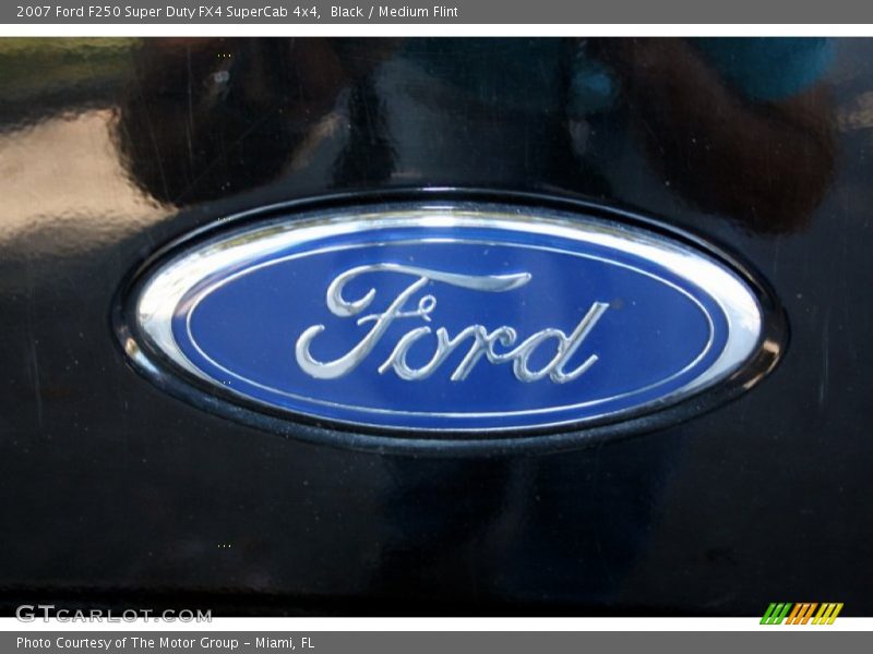 Black / Medium Flint 2007 Ford F250 Super Duty FX4 SuperCab 4x4