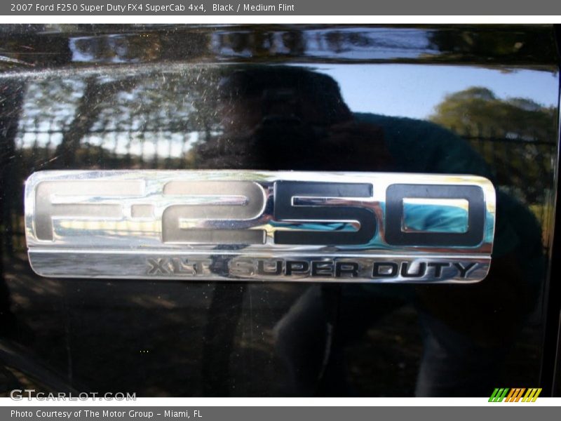 Black / Medium Flint 2007 Ford F250 Super Duty FX4 SuperCab 4x4