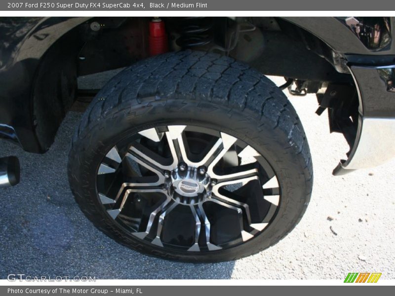 Black / Medium Flint 2007 Ford F250 Super Duty FX4 SuperCab 4x4