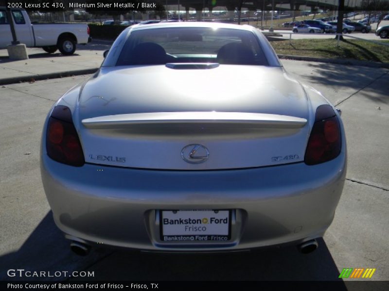 Millenium Silver Metallic / Black 2002 Lexus SC 430