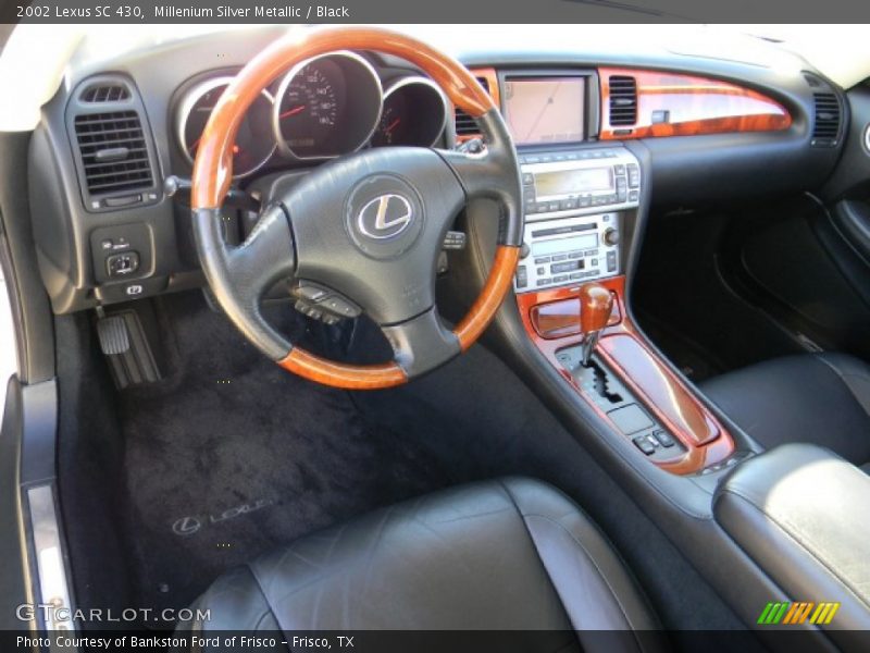 Black Interior - 2002 SC 430 