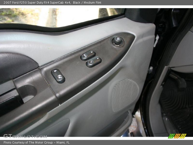 Black / Medium Flint 2007 Ford F250 Super Duty FX4 SuperCab 4x4