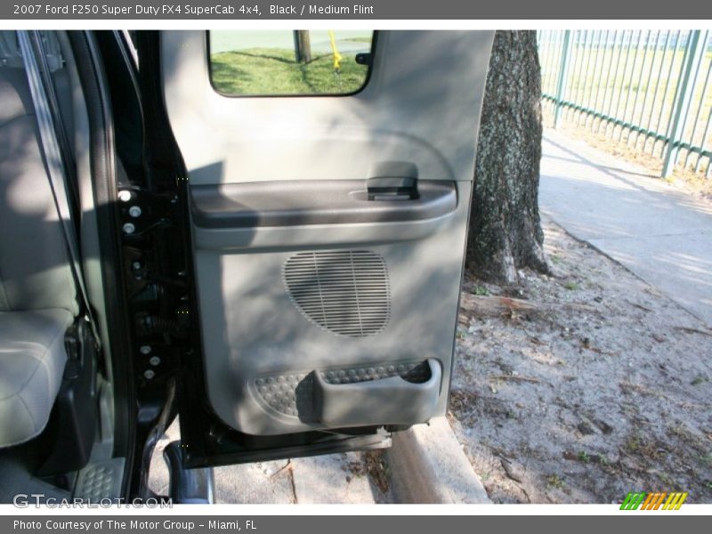 Black / Medium Flint 2007 Ford F250 Super Duty FX4 SuperCab 4x4