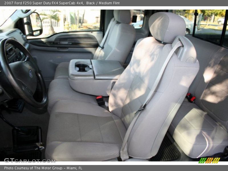Black / Medium Flint 2007 Ford F250 Super Duty FX4 SuperCab 4x4