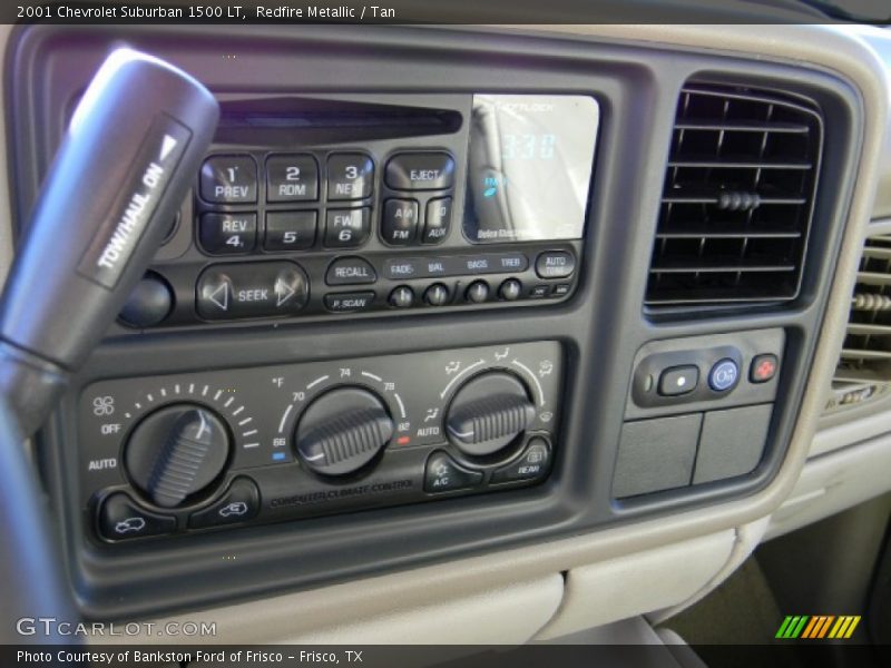 Redfire Metallic / Tan 2001 Chevrolet Suburban 1500 LT