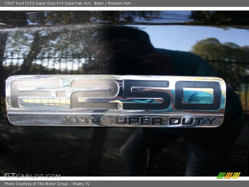 Black / Medium Flint 2007 Ford F250 Super Duty FX4 SuperCab 4x4