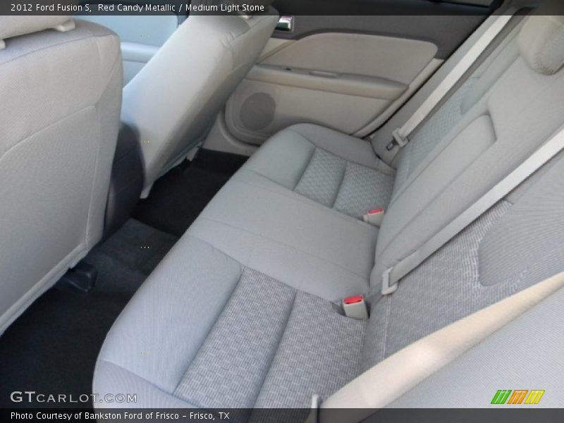 Red Candy Metallic / Medium Light Stone 2012 Ford Fusion S