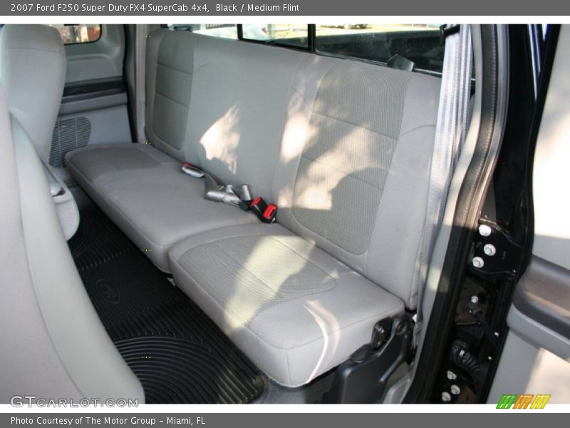Black / Medium Flint 2007 Ford F250 Super Duty FX4 SuperCab 4x4