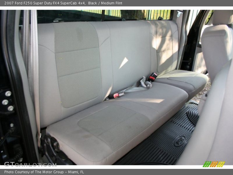  2007 F250 Super Duty FX4 SuperCab 4x4 Medium Flint Interior