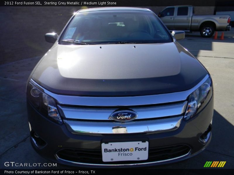 Sterling Grey Metallic / Medium Light Stone 2012 Ford Fusion SEL