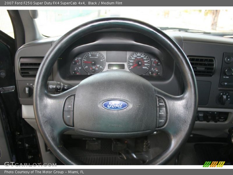Black / Medium Flint 2007 Ford F250 Super Duty FX4 SuperCab 4x4