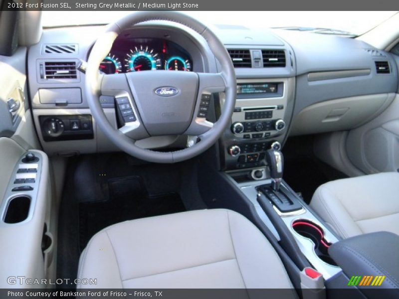 Sterling Grey Metallic / Medium Light Stone 2012 Ford Fusion SEL