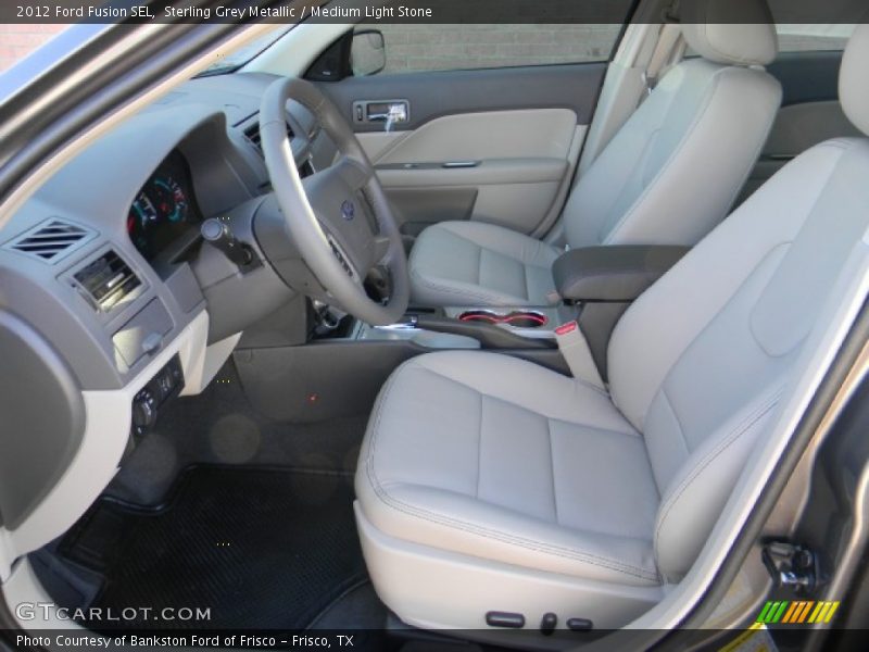 Sterling Grey Metallic / Medium Light Stone 2012 Ford Fusion SEL