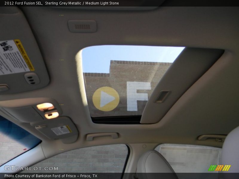 Sterling Grey Metallic / Medium Light Stone 2012 Ford Fusion SEL