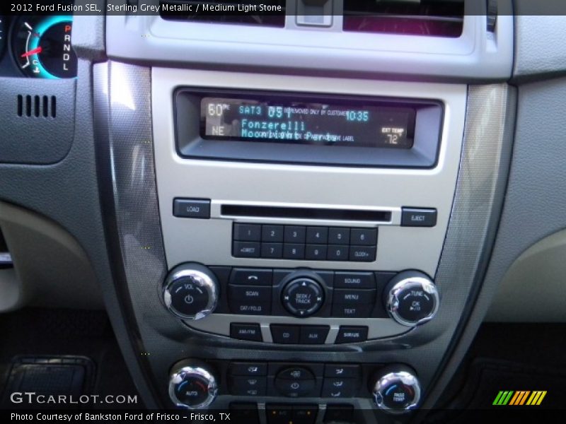 Sterling Grey Metallic / Medium Light Stone 2012 Ford Fusion SEL
