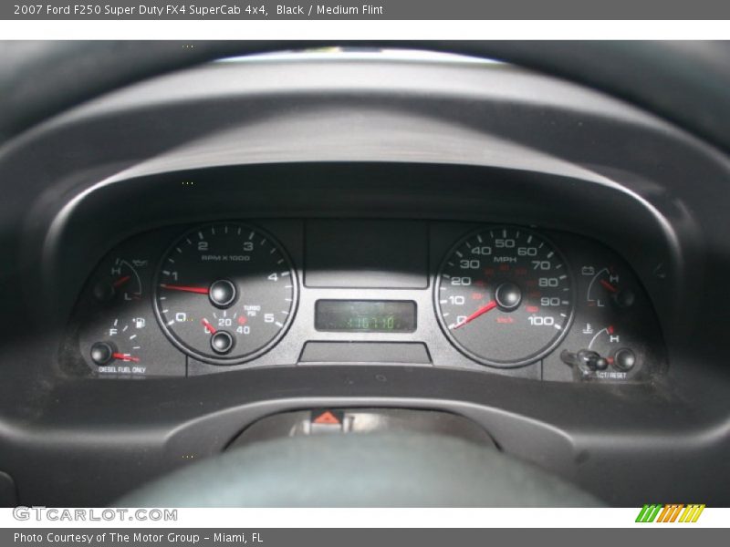 Black / Medium Flint 2007 Ford F250 Super Duty FX4 SuperCab 4x4