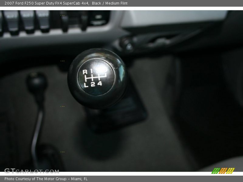 Black / Medium Flint 2007 Ford F250 Super Duty FX4 SuperCab 4x4