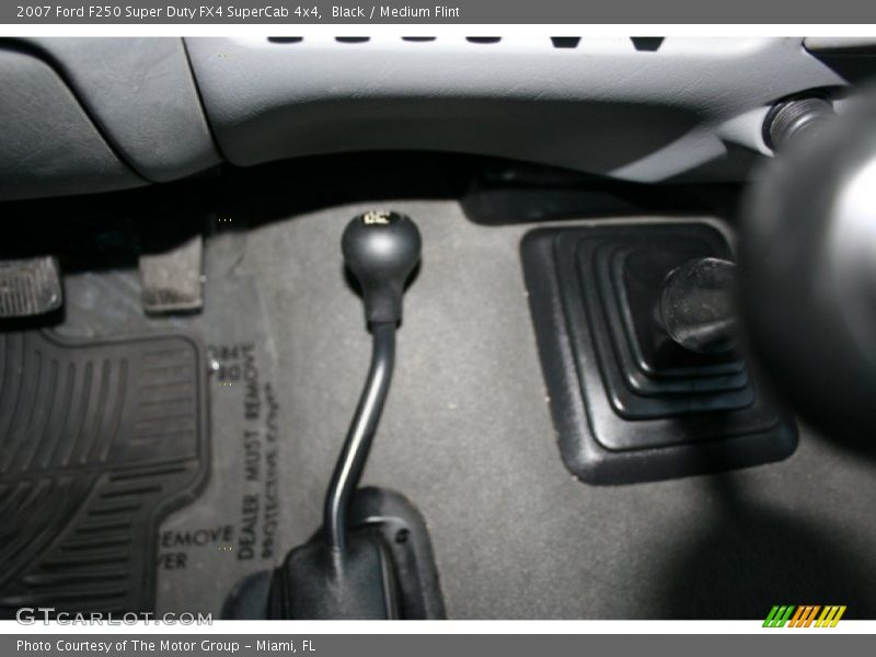 Black / Medium Flint 2007 Ford F250 Super Duty FX4 SuperCab 4x4