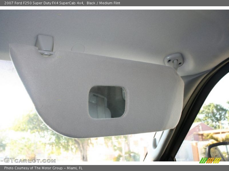 Black / Medium Flint 2007 Ford F250 Super Duty FX4 SuperCab 4x4