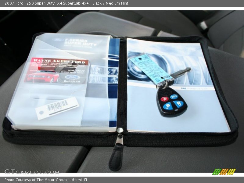 Keys of 2007 F250 Super Duty FX4 SuperCab 4x4