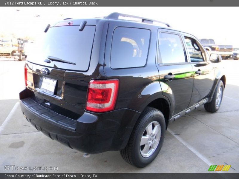 Ebony Black / Charcoal Black 2012 Ford Escape XLT