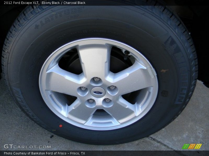 Ebony Black / Charcoal Black 2012 Ford Escape XLT