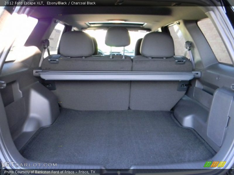 Ebony Black / Charcoal Black 2012 Ford Escape XLT