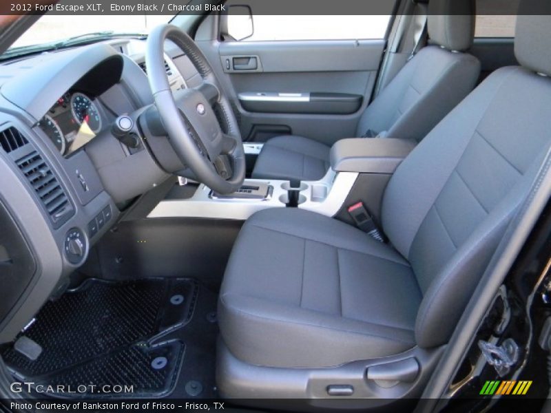 Ebony Black / Charcoal Black 2012 Ford Escape XLT