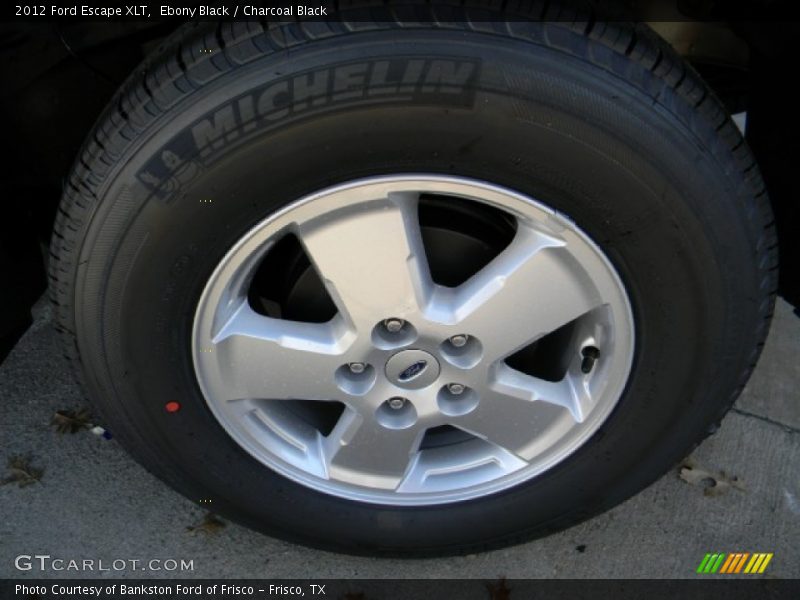 Ebony Black / Charcoal Black 2012 Ford Escape XLT