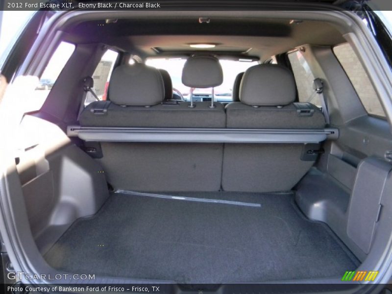 Ebony Black / Charcoal Black 2012 Ford Escape XLT