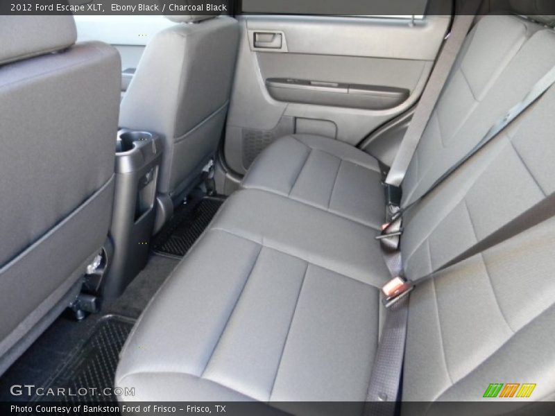 Ebony Black / Charcoal Black 2012 Ford Escape XLT