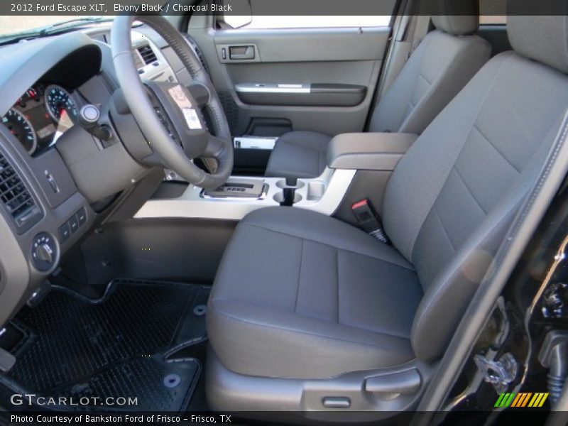 Ebony Black / Charcoal Black 2012 Ford Escape XLT