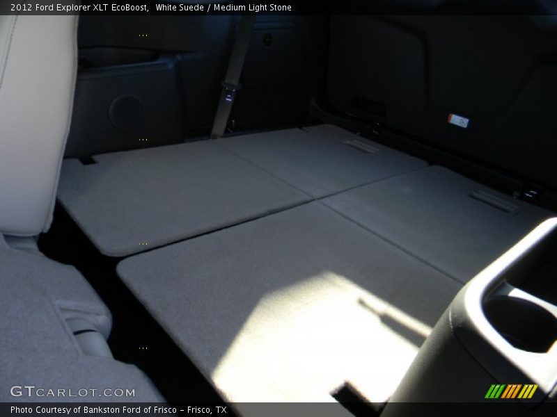 White Suede / Medium Light Stone 2012 Ford Explorer XLT EcoBoost