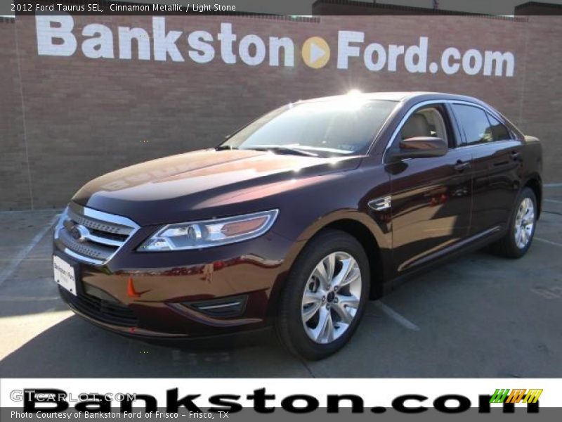 Cinnamon Metallic / Light Stone 2012 Ford Taurus SEL