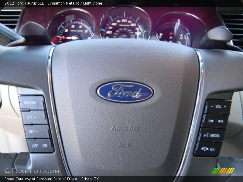 Cinnamon Metallic / Light Stone 2012 Ford Taurus SEL
