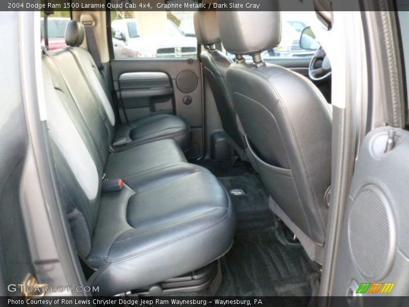Graphite Metallic / Dark Slate Gray 2004 Dodge Ram 1500 Laramie Quad Cab 4x4