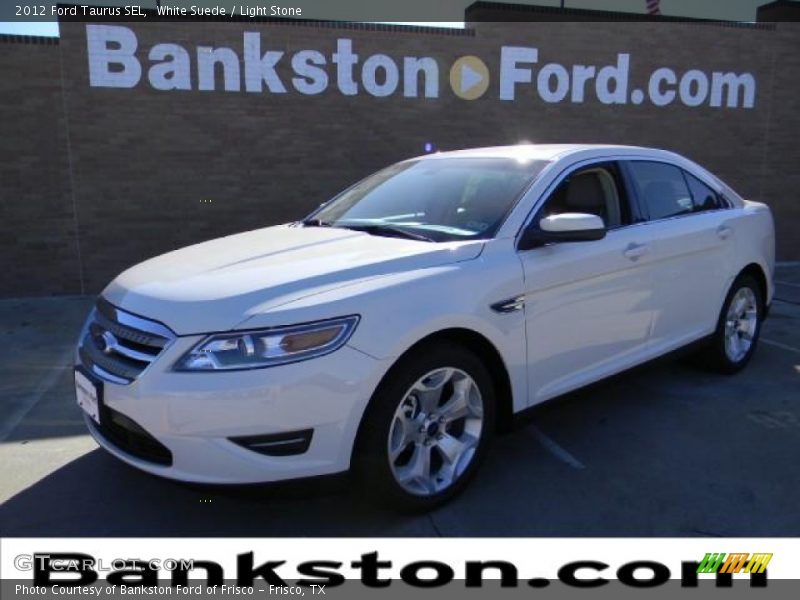 White Suede / Light Stone 2012 Ford Taurus SEL