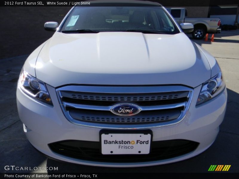 White Suede / Light Stone 2012 Ford Taurus SEL