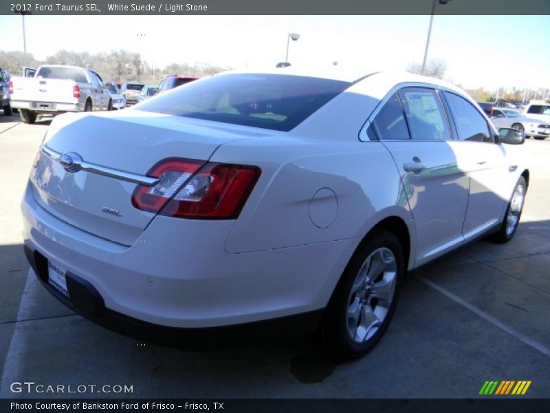 White Suede / Light Stone 2012 Ford Taurus SEL