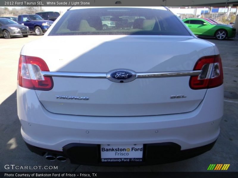 White Suede / Light Stone 2012 Ford Taurus SEL