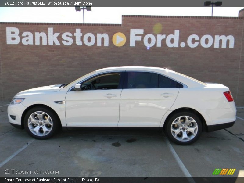 White Suede / Light Stone 2012 Ford Taurus SEL