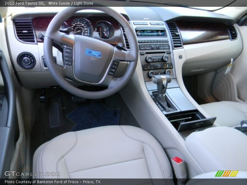 White Suede / Light Stone 2012 Ford Taurus SEL
