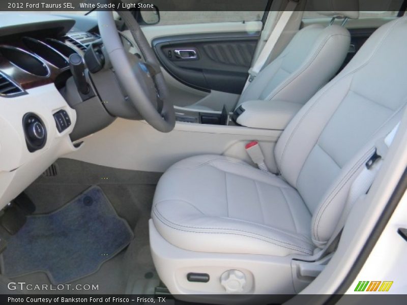 White Suede / Light Stone 2012 Ford Taurus SEL