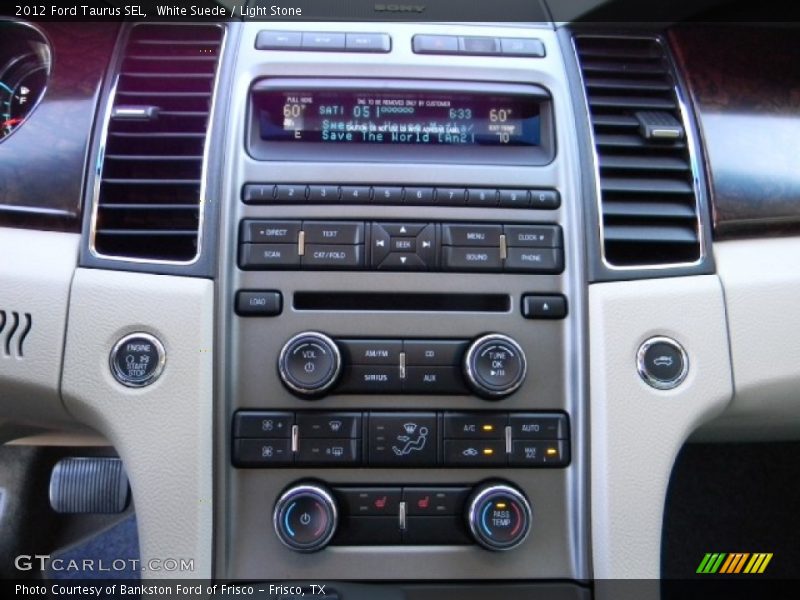 White Suede / Light Stone 2012 Ford Taurus SEL